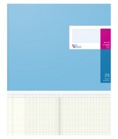 Cahier A4 26 colonnes A4 40 feuilles