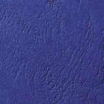 Plats de couverture LeatherGrain 250 g A4 grain cuir Bleu roi par 100