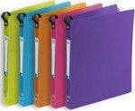 Classeur 2 anneaux School Life PP A4 dos 30mm assortis