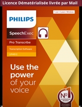 SpeechExec Pro logiciel de dictée et de transcription LFH4512 