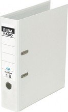 Classeur A4 levier ELBA rado classique lux brillant Dos 80 mm blanc