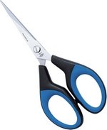 Ciseaux Soft-Cut pointu pour droitiers et gauchers 15,2 cm