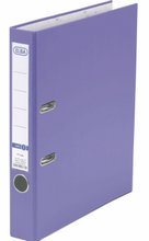 Classeurs levier A4 ELBA smart plastifierPP-papier bord métal dos 50mm violet