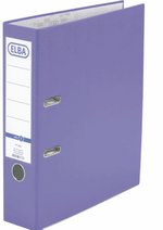 Classeurs levier A4 ELBA smart plastifié-papier dos 80mm violet