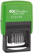Tampon numéroteur Green Line Printer S226 6 chiffres H 4mm