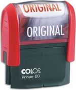 Tampon Formule commerciale Colop Printer 20 rouge ORIGINAL