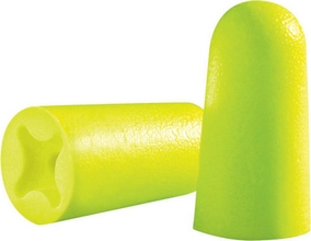 Bouchon à usage unique antibruit x-fit pour environnements extrêmement bruyants citron vert 200 paires