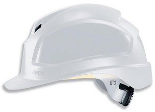 Casque de protection industriel uvex pheos B-WR taille 52-61 cm blanc