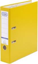 Classeurs à levier A4 ELBA smart plastifié PP-papier bord métal dos 80mm jaune