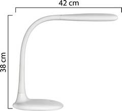 Lampe de bureau LED LUCY intensité réglable blanc