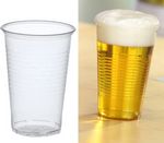 Verre plastique transparent 40cl idéal pour biere par 50