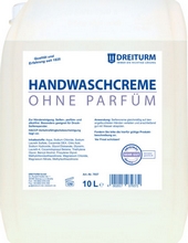 Crème lavante pour mains neutre de haute qualité hypoallergénique bidon 10 litres
