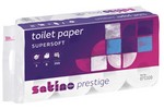 Satino by wepa Papier hygiénique Prestige, 3 couches, blanc