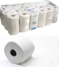 Papier toilette Basic 2 épaisseurs blanc recyclé 60 rouleaux de 400 feuilles