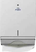 Distributeur pour essuie-mains pliés pli-V et un pli-C L270xP130xH350mm blanc