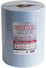 Rouleau de papier nettoyant extra soft, 1 couche, bleu