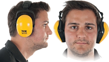 Casque anti-bruit Premium pour bruit à haute fréquence jaune