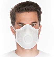 Masque de protection respiratoire, avec soupape, niveau de protection : FFP1