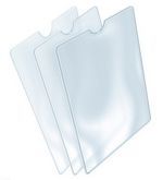 Pochette protection transparentes cartes 63x90 mm