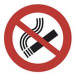 Etiquettes messages interdit de fumer 84 x 120 mm 3 pieces
