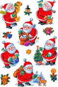 Stickers de Noel Père-Noel amusants 33pcs