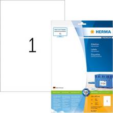 Etiquettes universelles premium A4 210 x 297 mm blanc boite de 10 sur 10 feuilles A4