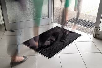 Tapis anti-salissure Eazycare polyamide 40x60cm noir