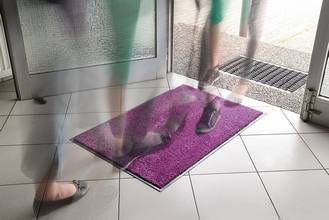 Tapis anti-salissure Eazycare polyamide 40x60cm violet