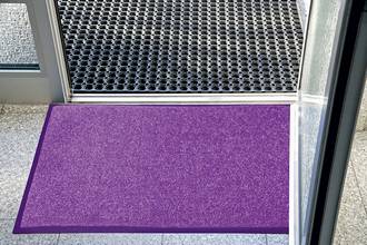 Tapis anti-salissure intérieure grand passage Eazycare pro polyamide 40x60cm violet
