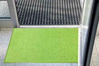 Tapis anti-salissure intérieure grand passage Eazycare pro polyamide 40x60cm vert