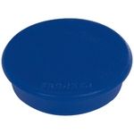 Aimant diamètre 13 mm force adhésive 100 g par 10 bleu