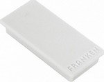 Aimants rectangulaires L50xP23mm force adhésive 1000g gris par 10