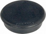 Aimant diamètre 32 mm force adhésive 800 g par 10 noir