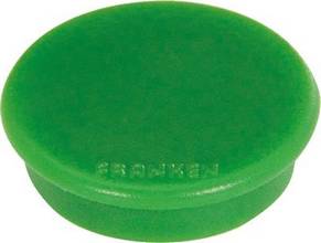 Aimant diamètre 38 mm force adhésive 1500 g par 10 vert