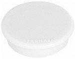 Aimant diamètre 38 mm force adhésive 1500 g par 10 blanc