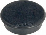 Aimant diamètre 38 mm force adhésive 1500 g par 10 noir