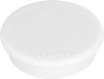 Aimant diamètre 38 mm force adhésive puissante 2500g par 10 blanc