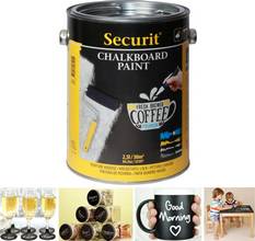 Pot de peinture ardoise boite 2,5 litres noir