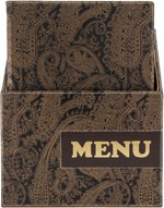 Protège-menus DESIGN PAISLEY, A4, boîte de 10