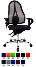 Fauteuil de bureau Sitness 15, noir