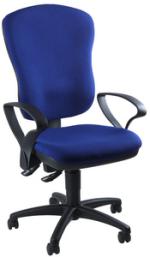 Siège de bureau ergonomique Point 80 bleu