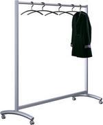 Vestiaire mobile event extra large 1,78m argent aluminium