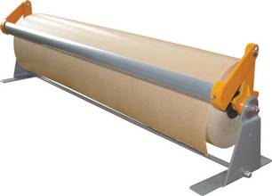 Dévidoir pour rouleau papier d emballage largeur 750mm montage sur table ou mural
