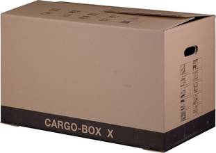 Cartons de déménagement CARGO-BOX X fond automatique L637xP340xH360mm