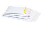 Pochettes d expédition carton rigide 450g B4 L285xP365xH32mm blanc par 25