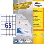 Mini Etiquettes multi-usages 38x21,2mm boite de 6500 sur 100 feuilles A4