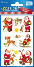 Sticker de Noel père Noel 24 pièces