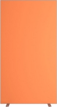 Cloison de séparation fixe easyScreen surface textile largeur 940mm orange