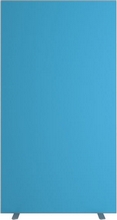 Cloison de séparation fixe easyScreen surface textile largeur 940mm bleu