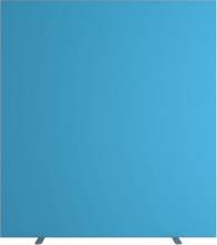 Cloison de séparation fixe easyScreen surface textile largeur 1600mm bleu
